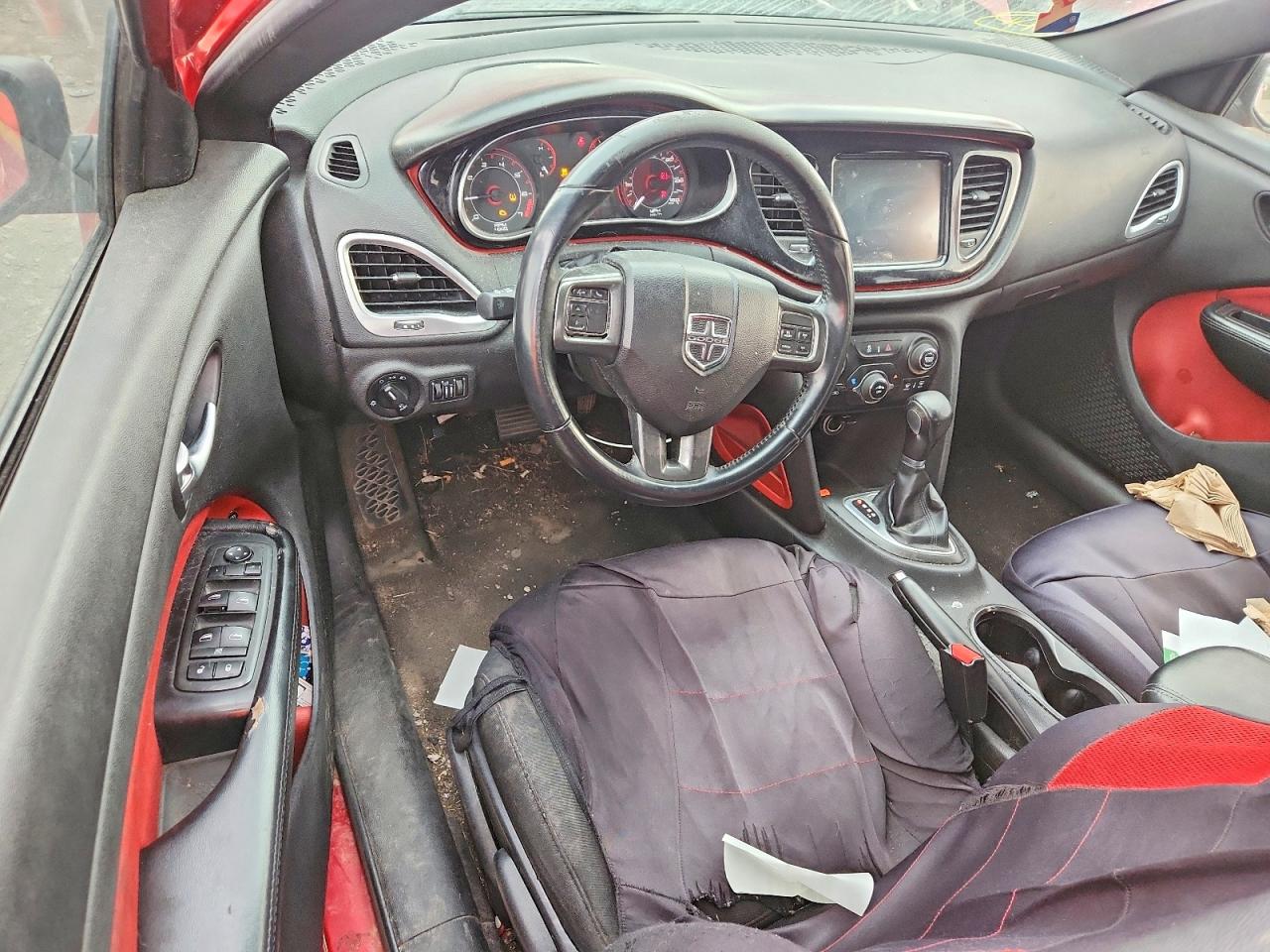 2013 Dodge Dart Sxt Red vin: 1C3CDFBA8DD185184