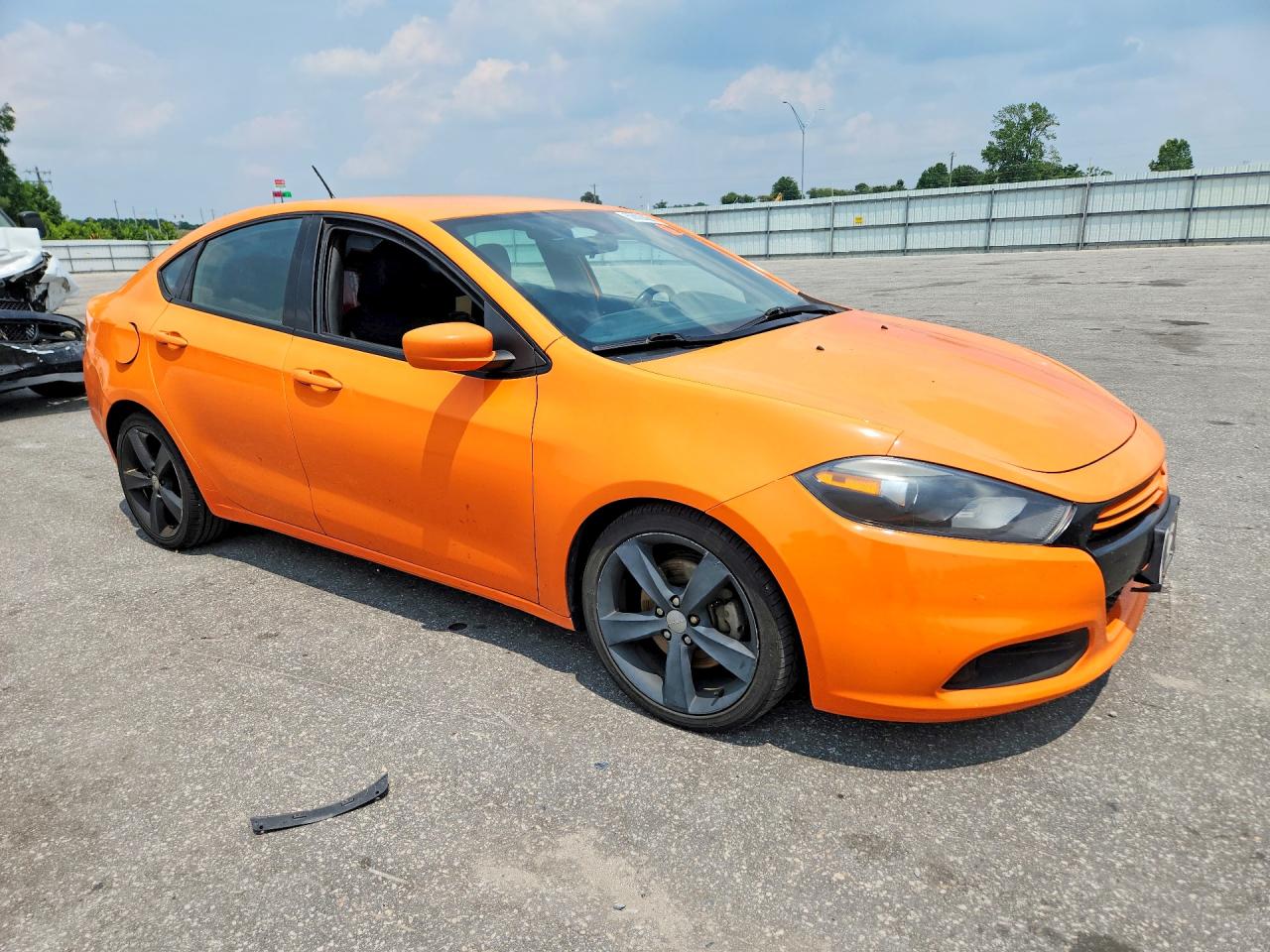 2013 Dodge Dart Sxt Orange vin: 1C3CDFBA8DD285186