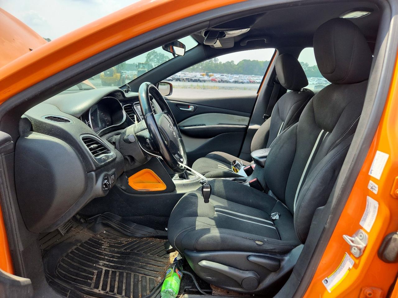 2013 Dodge Dart Sxt Orange vin: 1C3CDFBA8DD285186