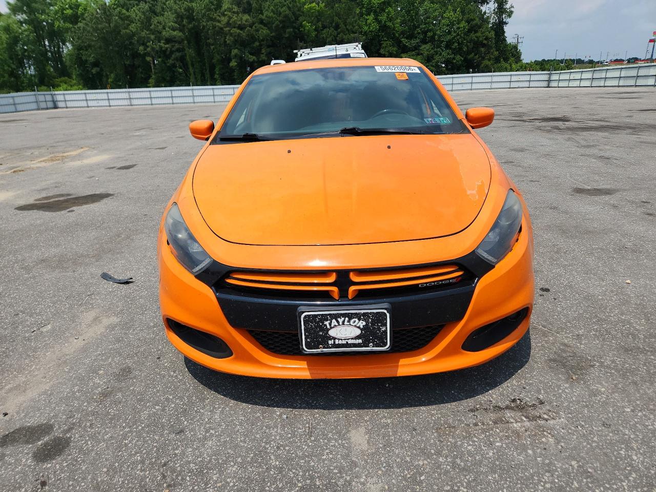 2013 Dodge Dart Sxt Orange vin: 1C3CDFBA8DD285186