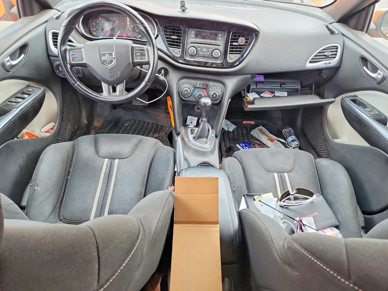 2013 Dodge Dart Sxt Orange vin: 1C3CDFBA8DD285186