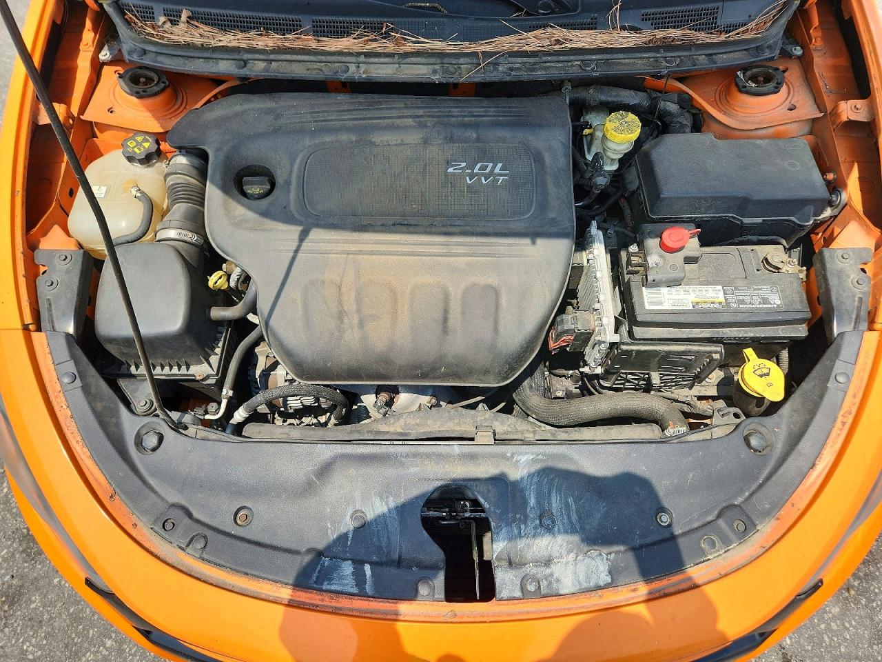 2013 Dodge Dart Sxt Orange vin: 1C3CDFBA8DD285186