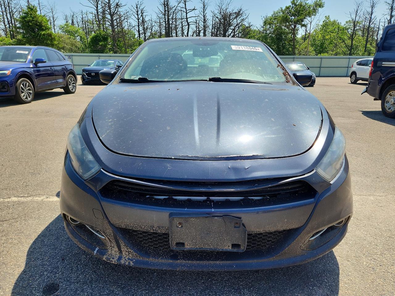 2013 Dodge Dart Sxt Gray vin: 1C3CDFBA8DD289481