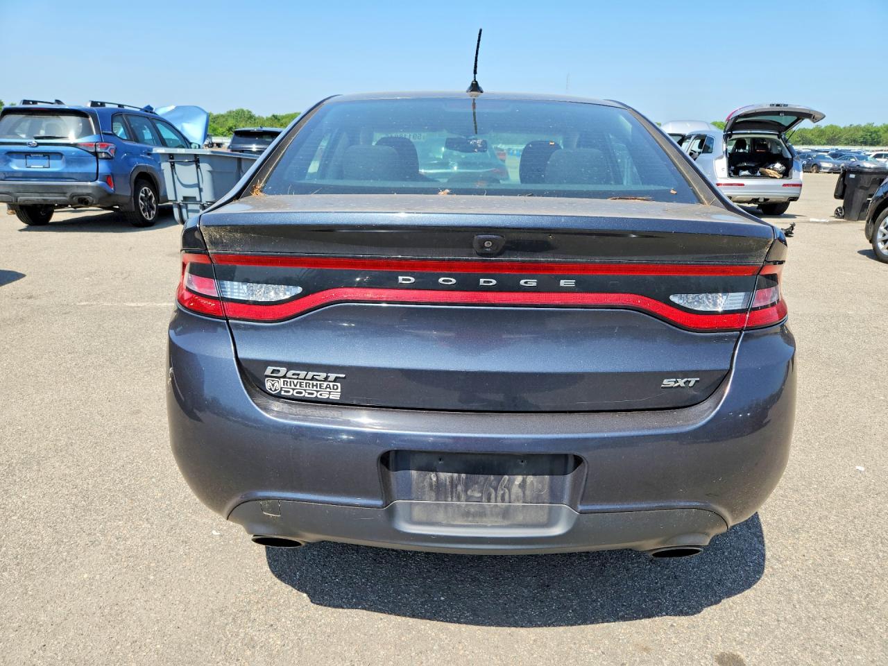 2013 Dodge Dart Sxt Gray vin: 1C3CDFBA8DD289481
