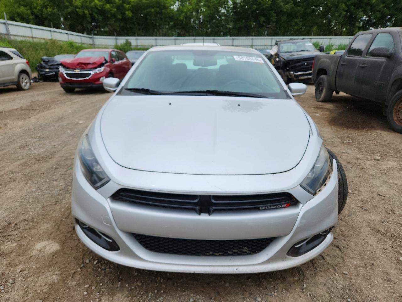 2013 Dodge Dart Sxt Серебряный vin: 1C3CDFBA8DD294602