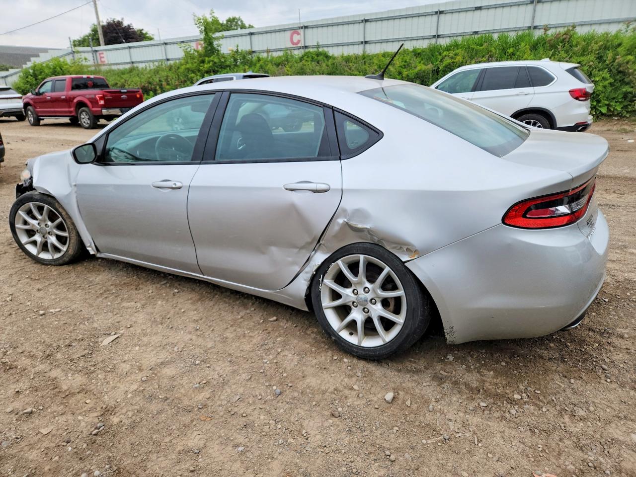 2013 Dodge Dart Sxt Серебряный vin: 1C3CDFBA8DD294602