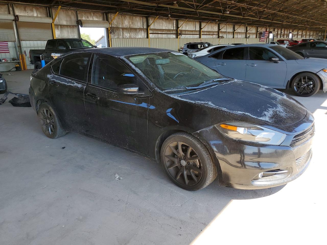 2013 Dodge Dart Sxt Черный vin: 1C3CDFBA8DD307817