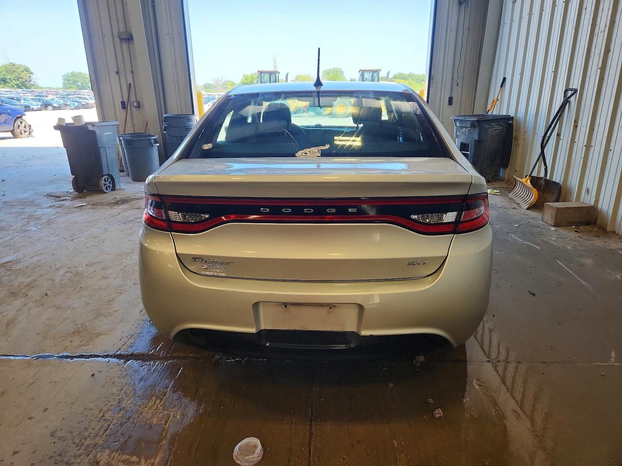 2013 Dodge Dart Sxt Silver vin: 1C3CDFBA8DD318140