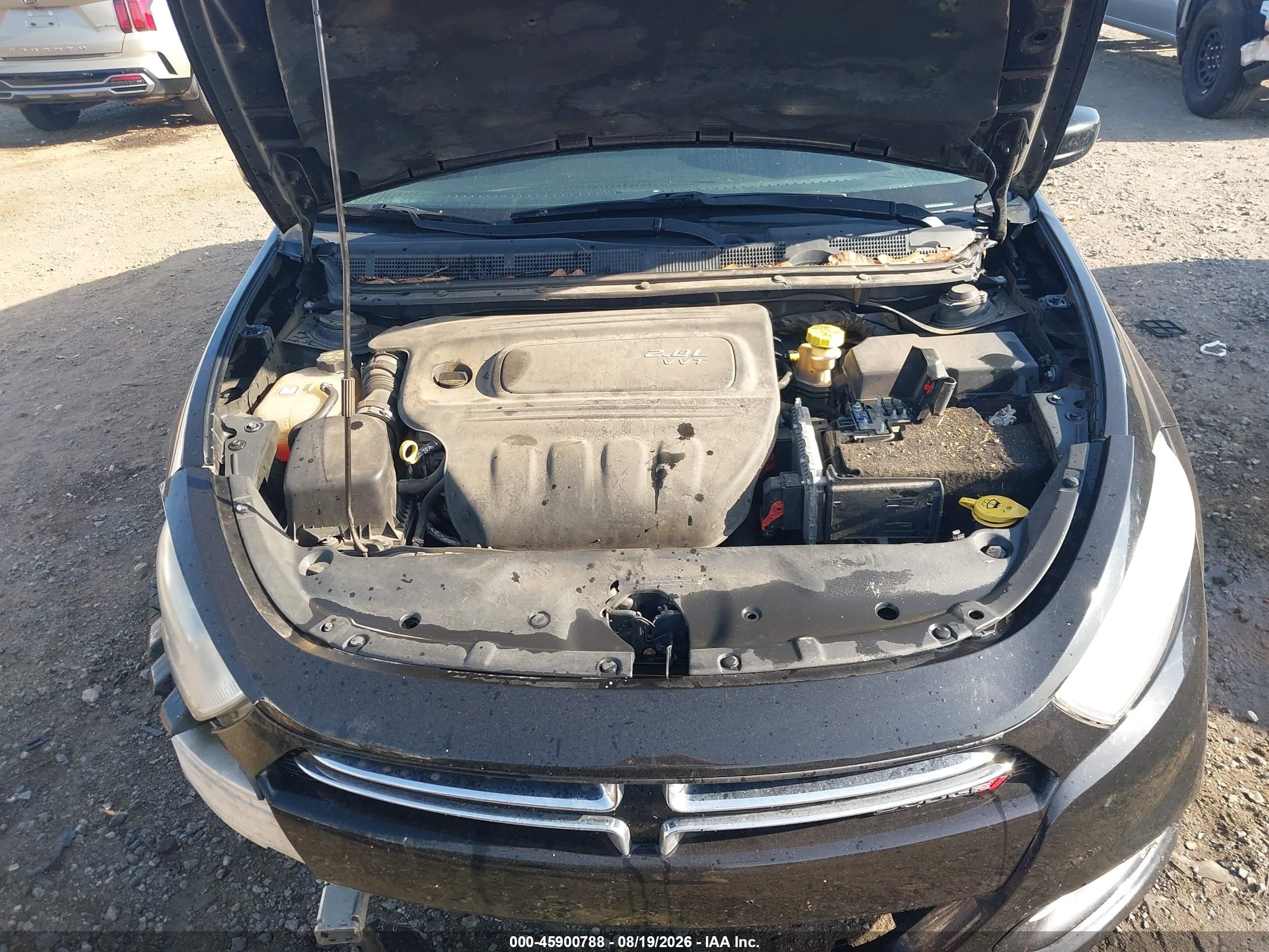 2013 Dodge Dart Sxt Black vin: 1C3CDFBA8DD318350