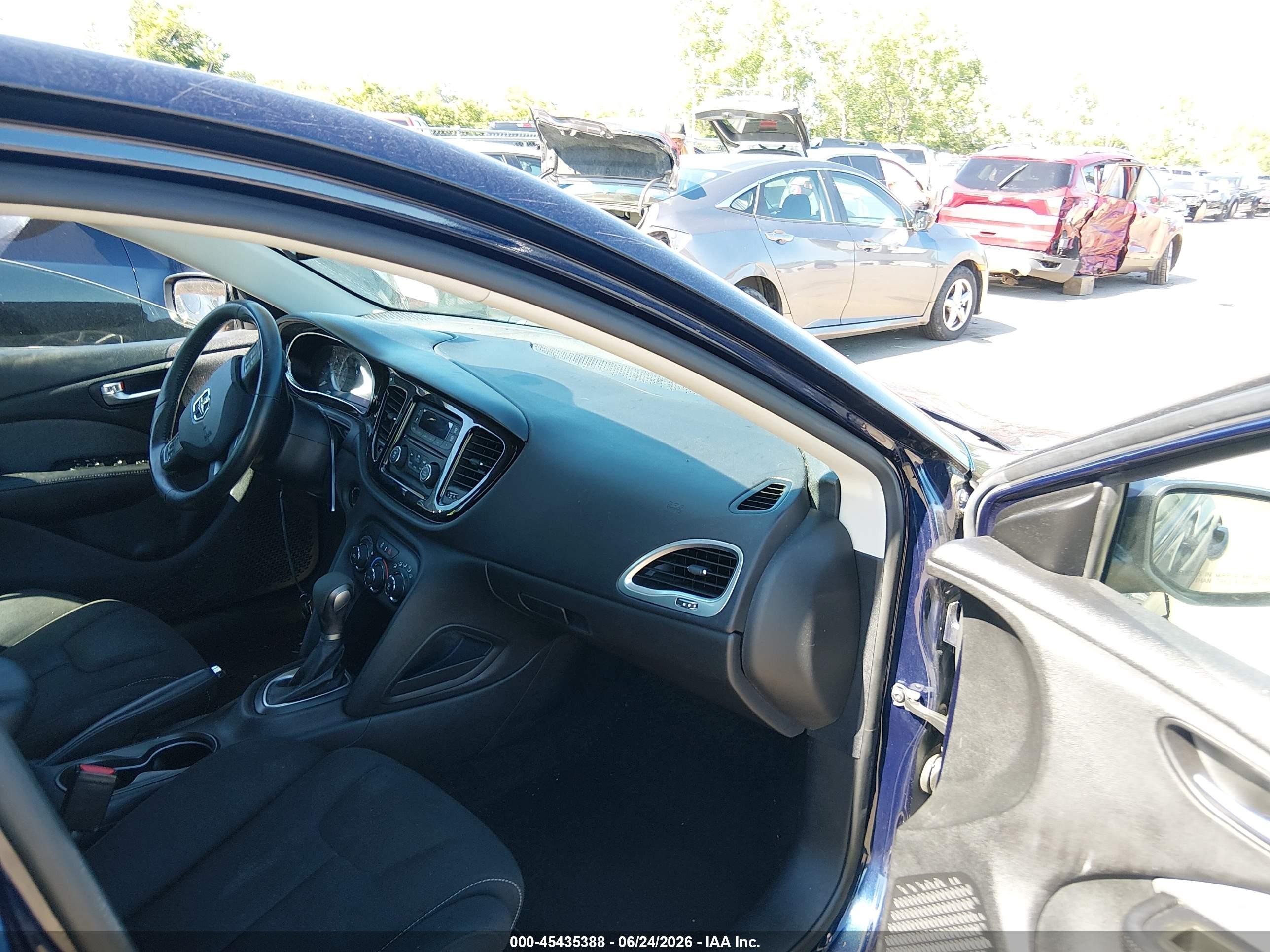 2013 Dodge Dart Sxt Dark Blue vin: 1C3CDFBA8DD336797
