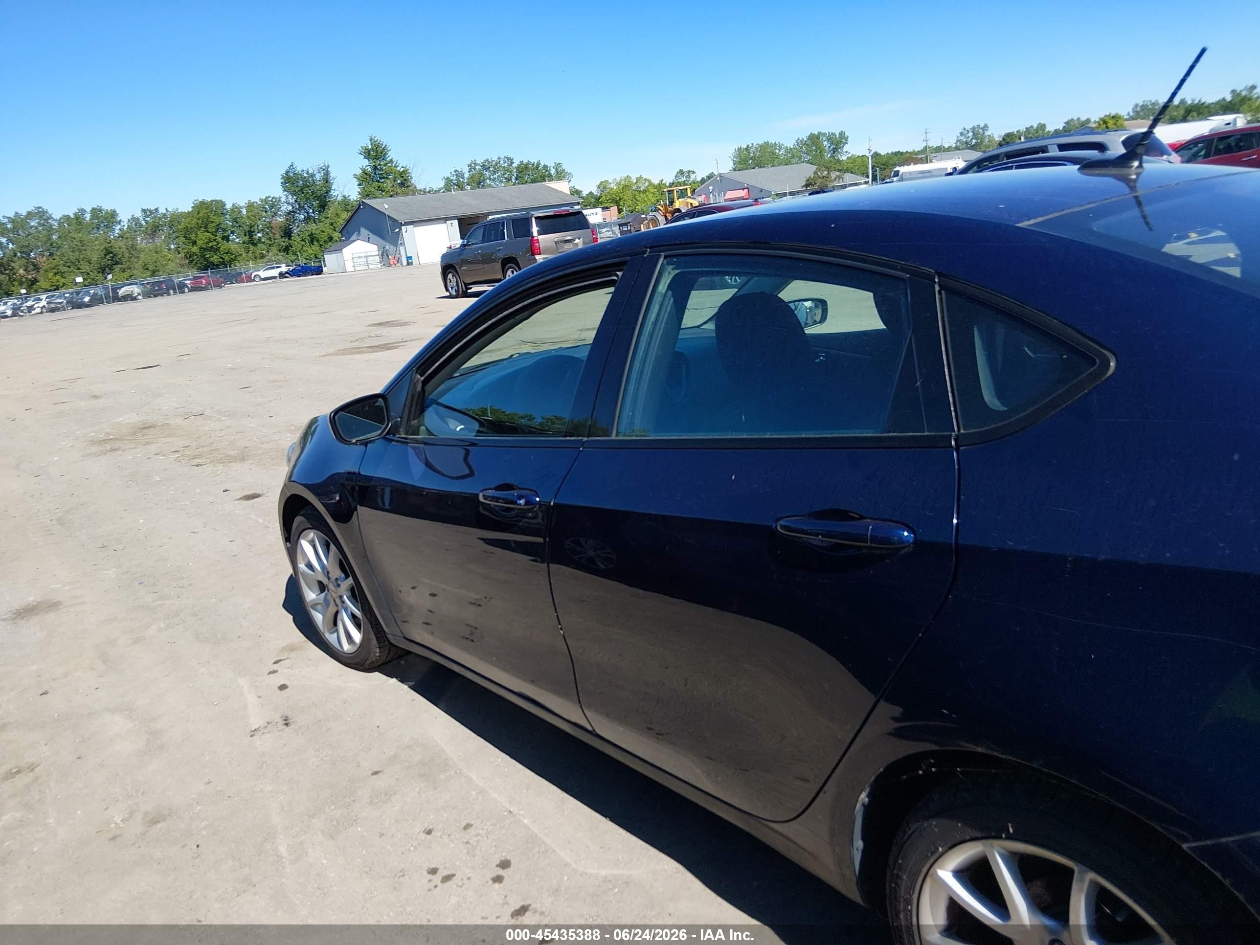 2013 Dodge Dart Sxt Dark Blue vin: 1C3CDFBA8DD336797