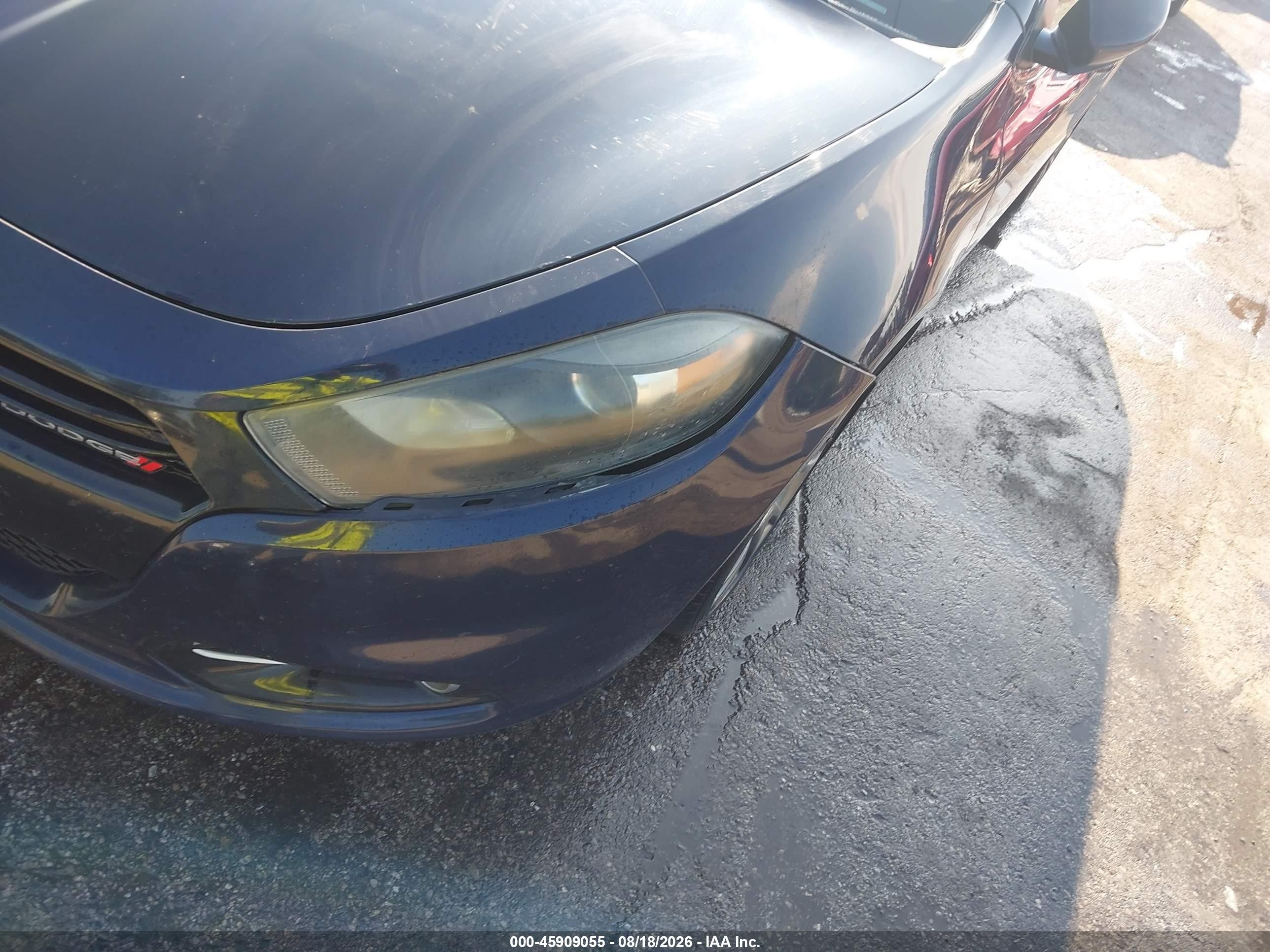 2013 Dodge Dart Sxt Синий vin: 1C3CDFBA8DD336833