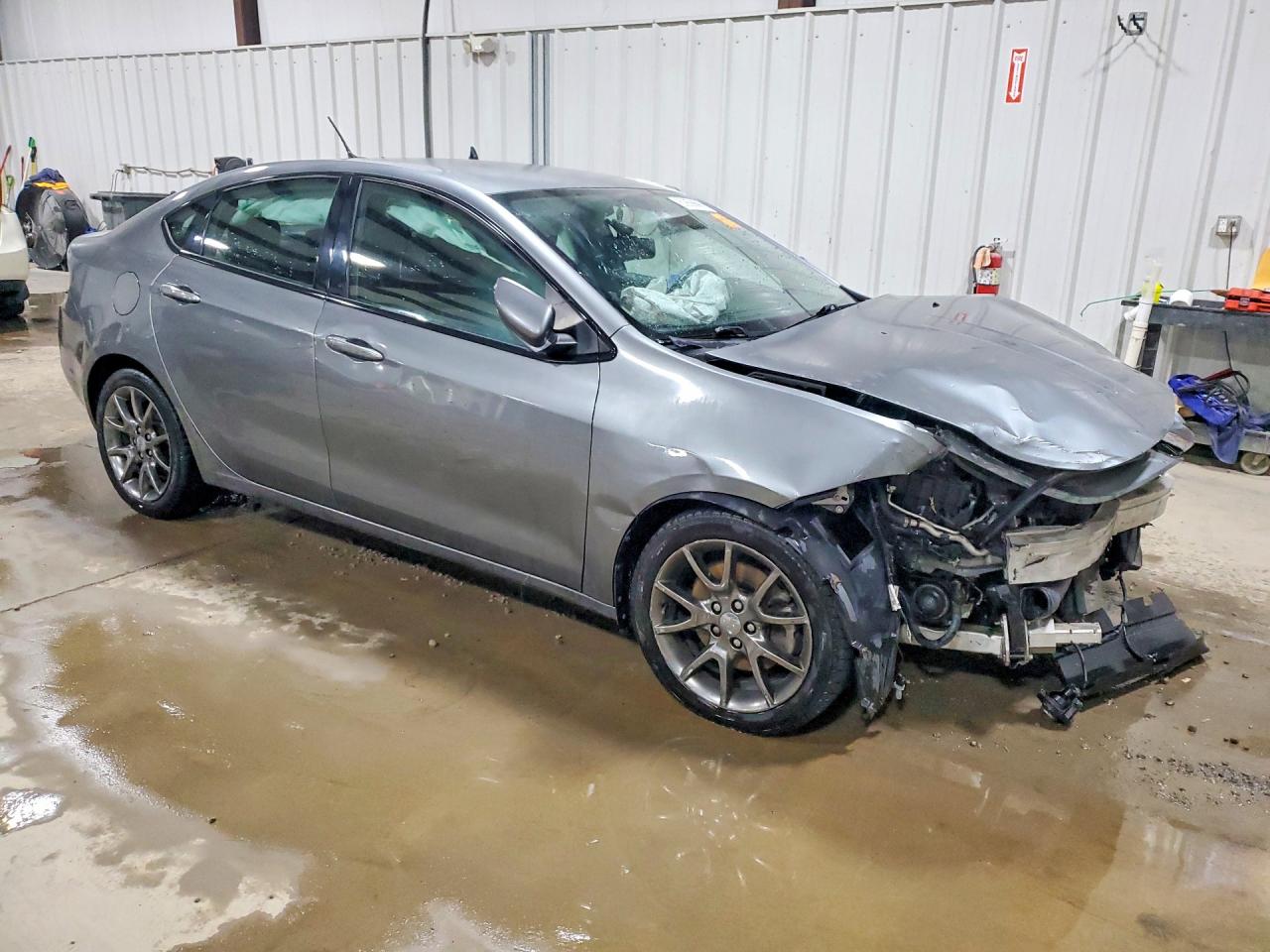 2013 Dodge Dart Sxt Silver vin: 1C3CDFBA8DD345547