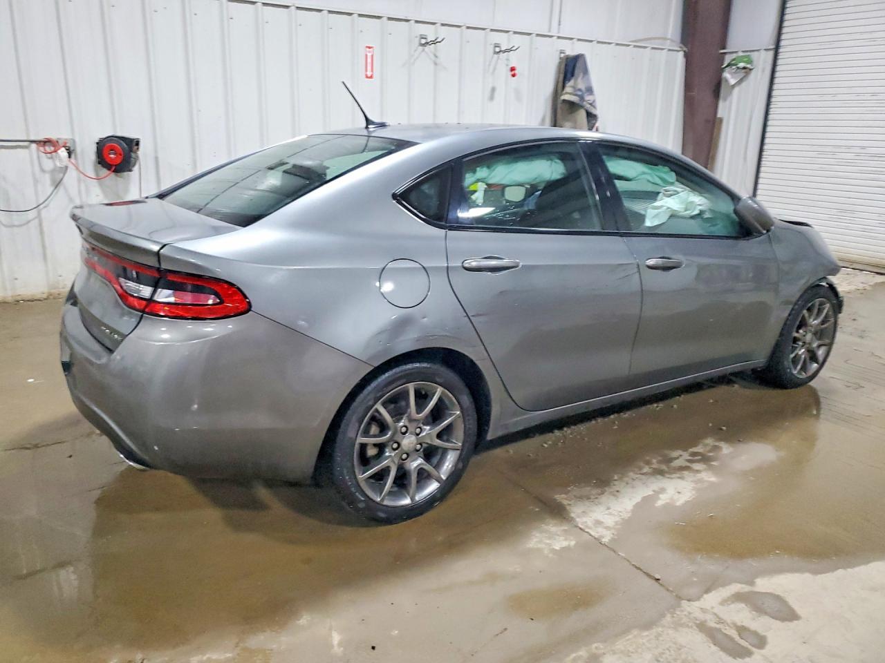 2013 Dodge Dart Sxt Silver vin: 1C3CDFBA8DD345547