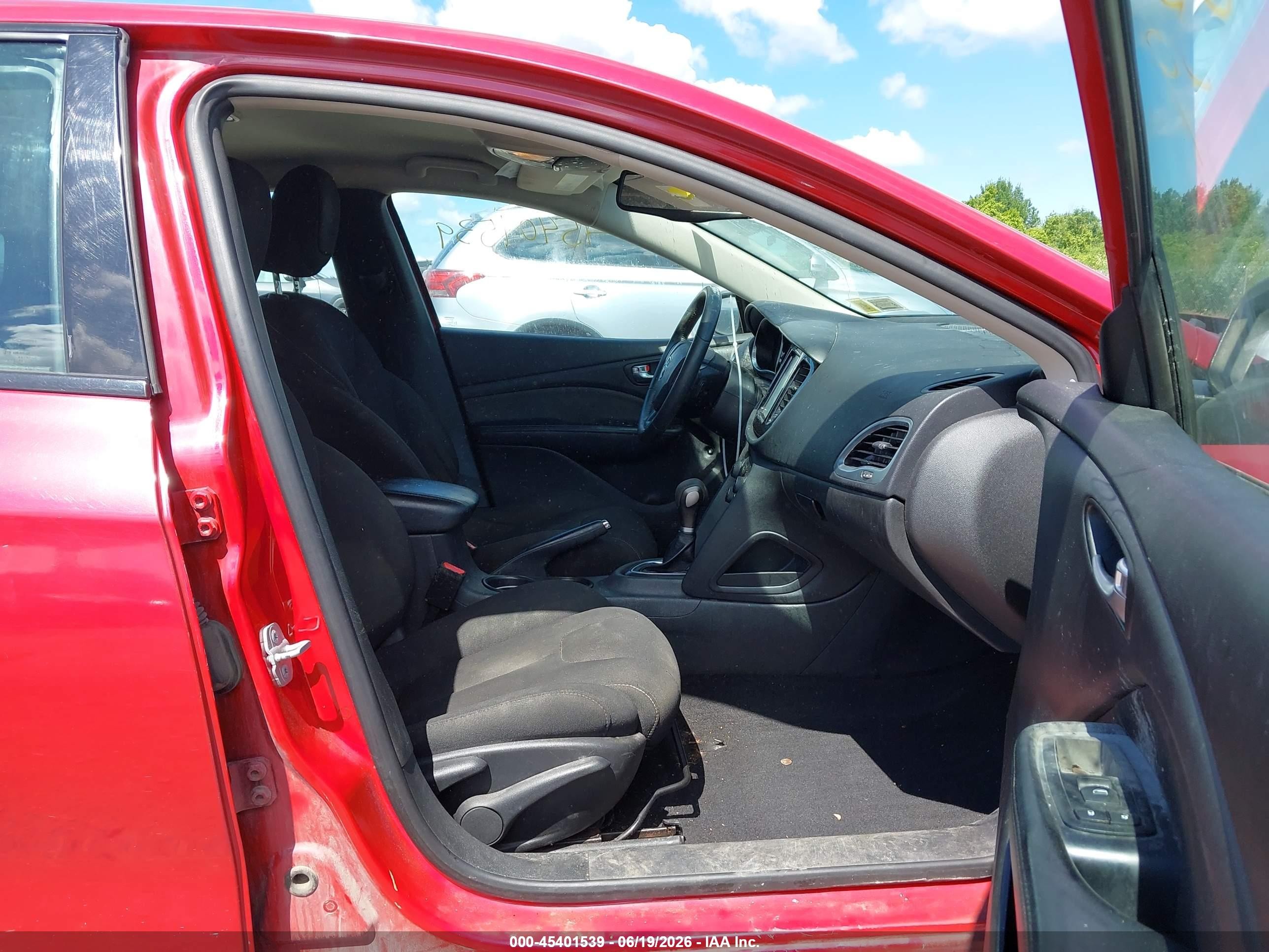 2013 Dodge Dart Sxt Red vin: 1C3CDFBA8DD347654