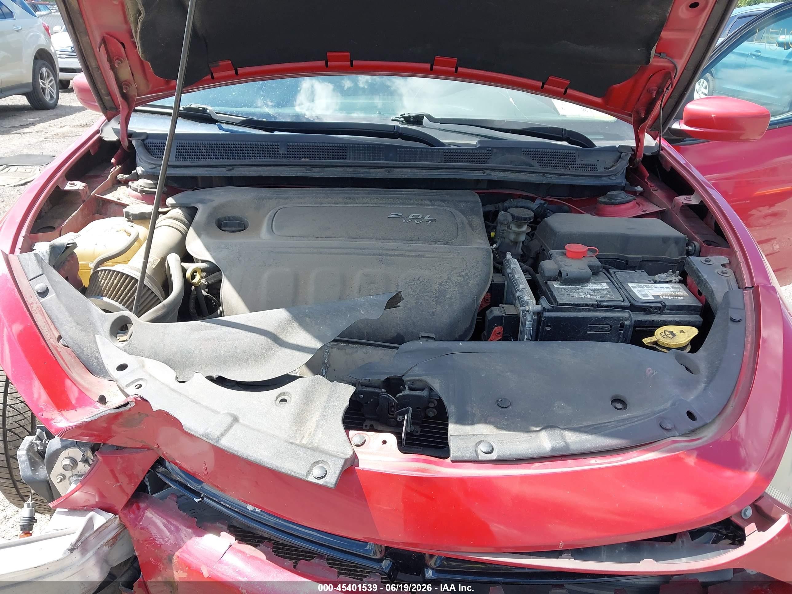 2013 Dodge Dart Sxt Red vin: 1C3CDFBA8DD347654