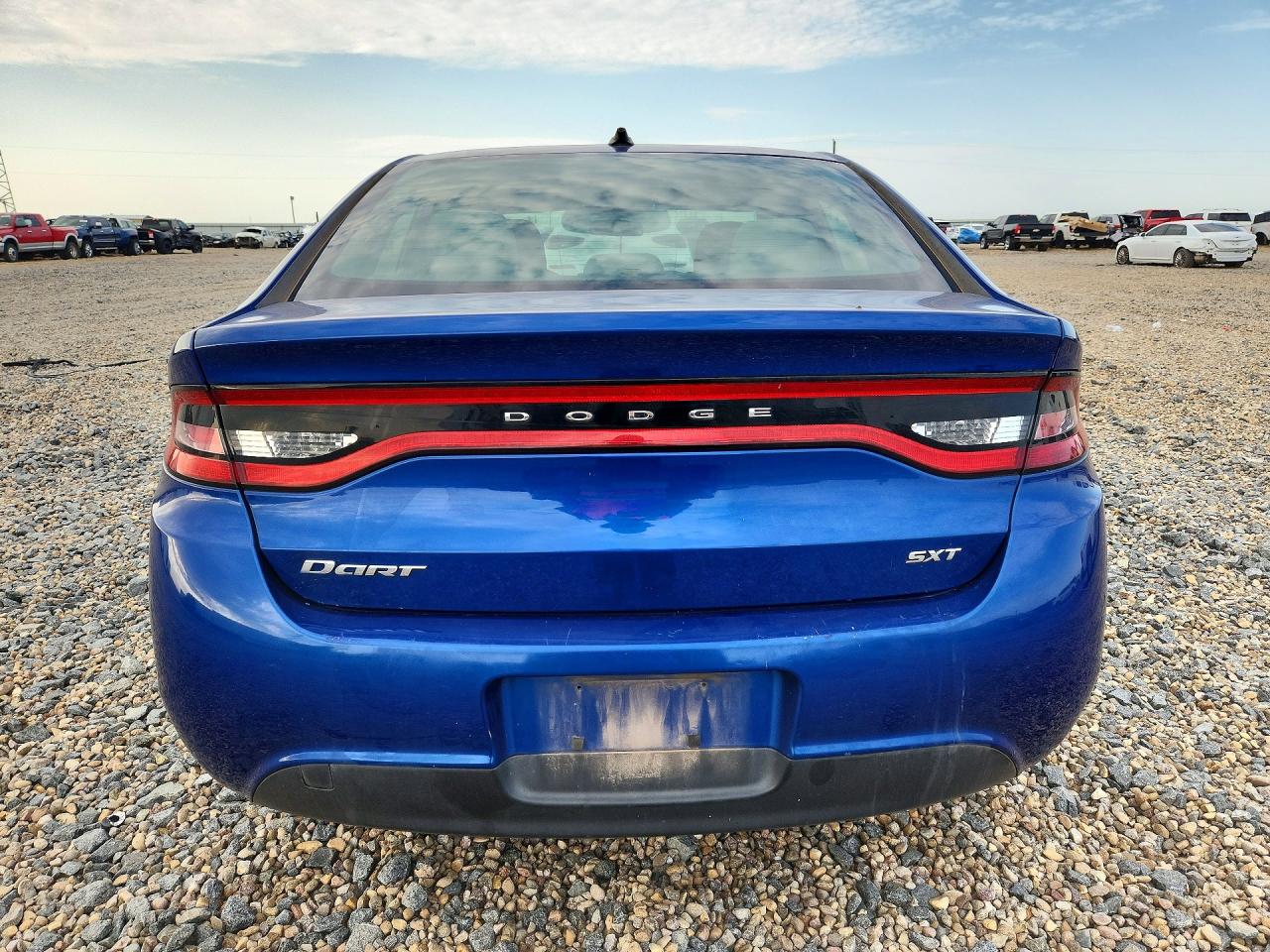 2013 Dodge Dart Sxt Blue vin: 1C3CDFBA9DD110025