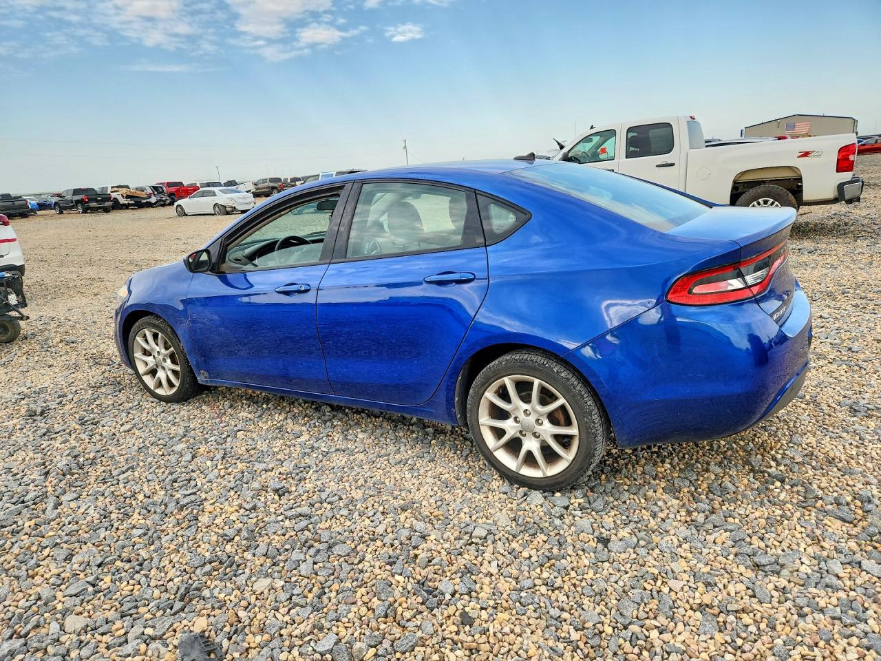 2013 Dodge Dart Sxt Blue vin: 1C3CDFBA9DD110025