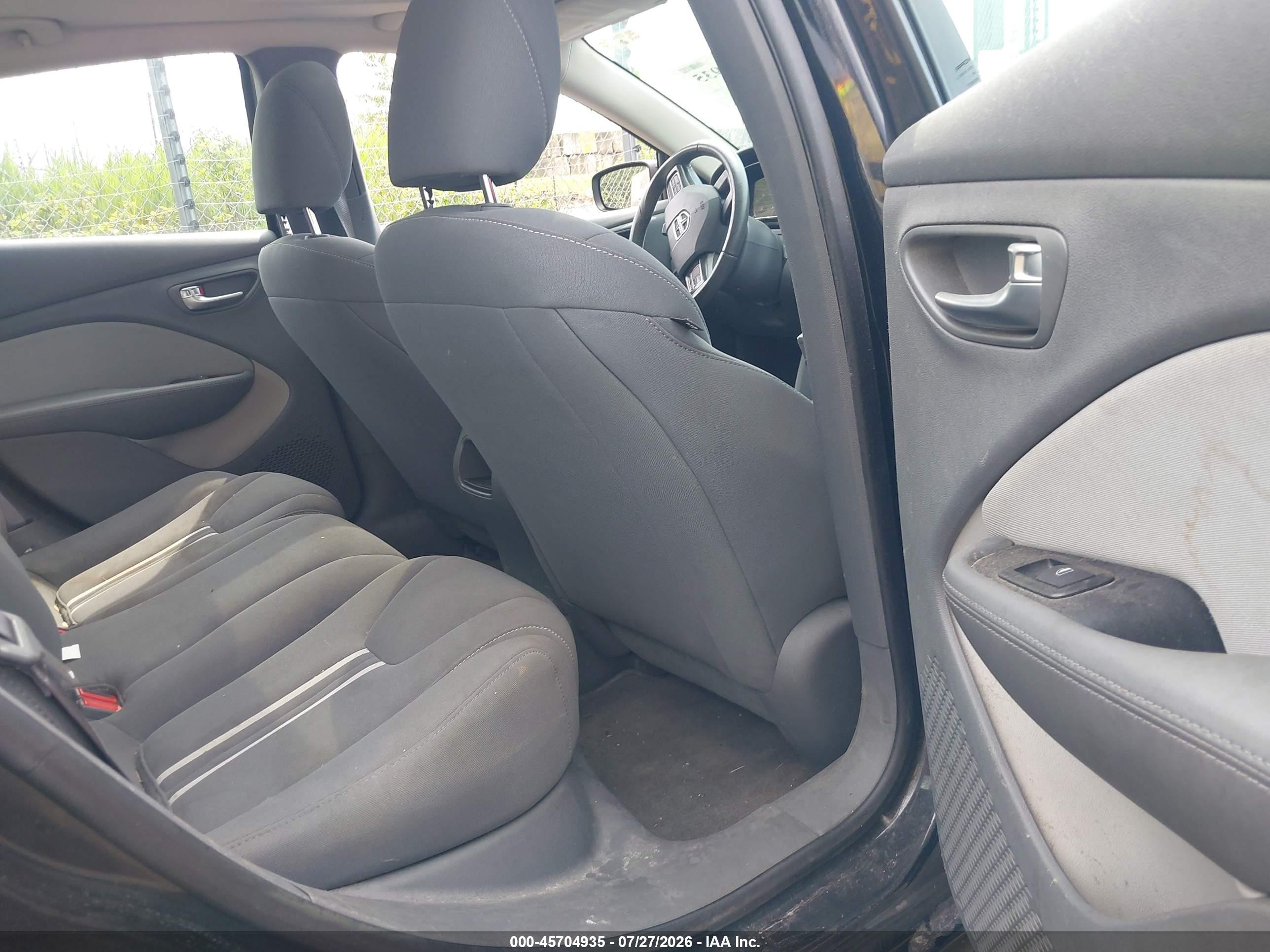 2013 Dodge Dart Rallye Черный vin: 1C3CDFBA9DD176008
