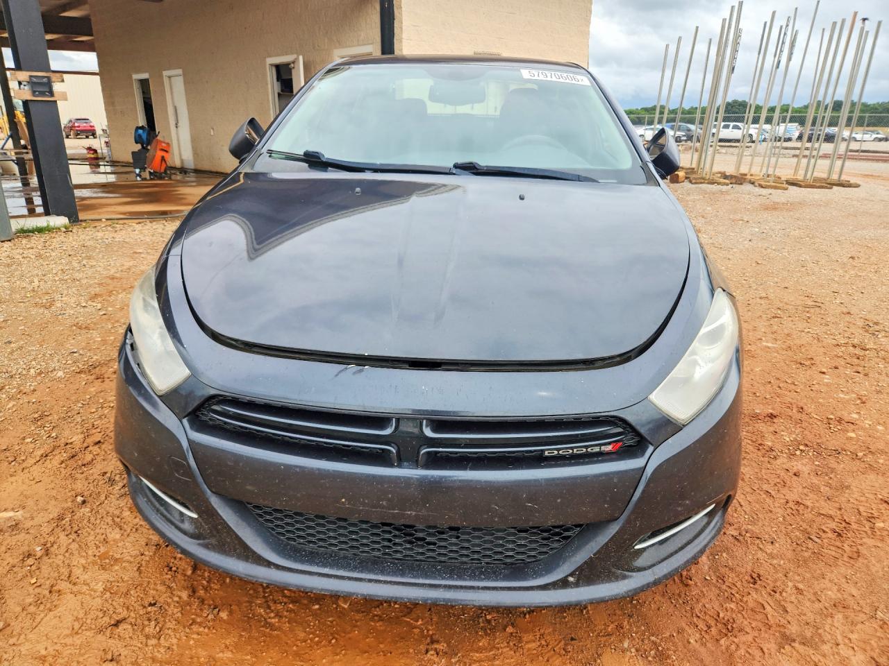 2013 Dodge Dart Sxt Gray vin: 1C3CDFBA9DD185243