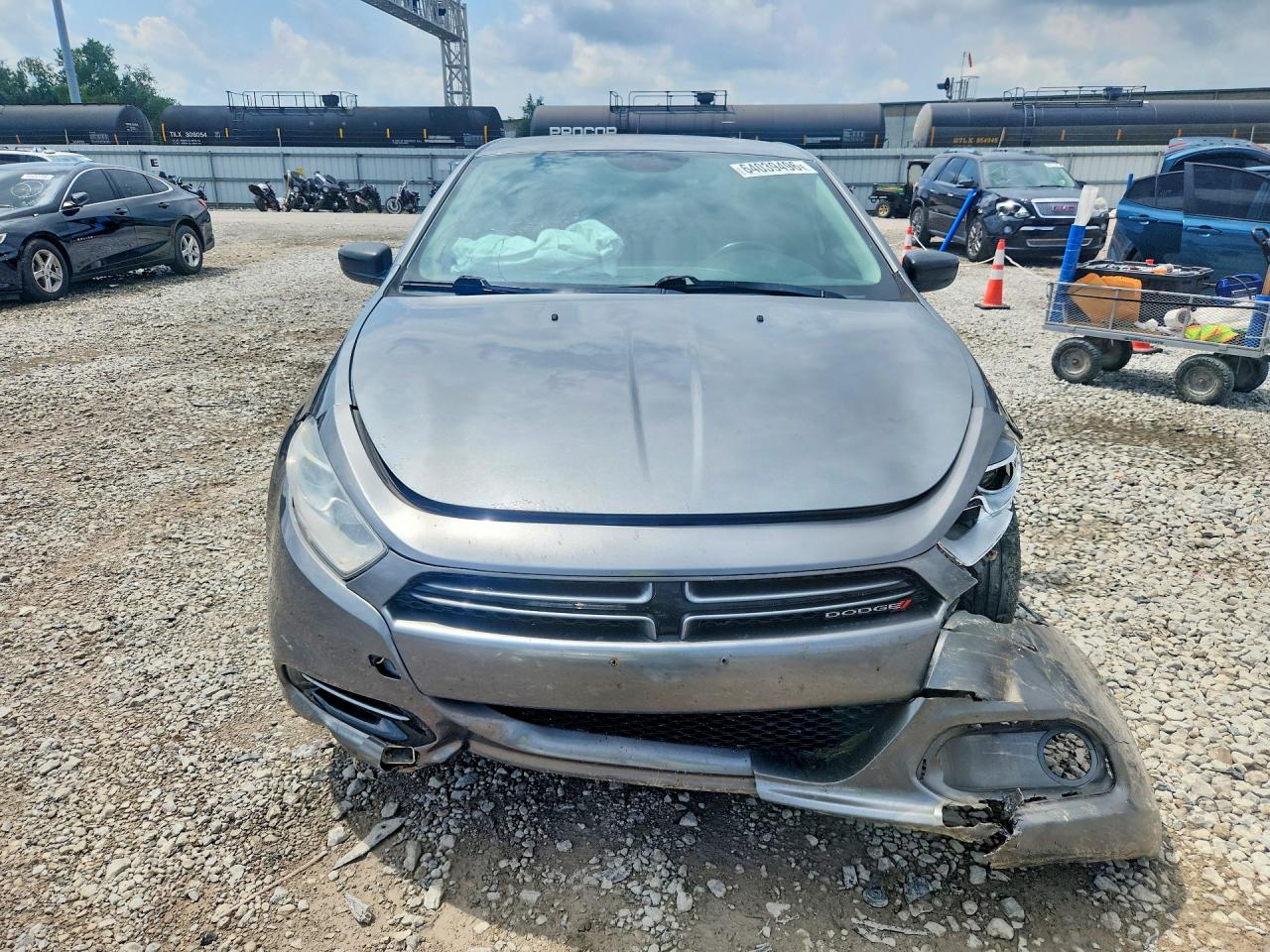 2013 Dodge Dart Sxt Gray vin: 1C3CDFBA9DD261110