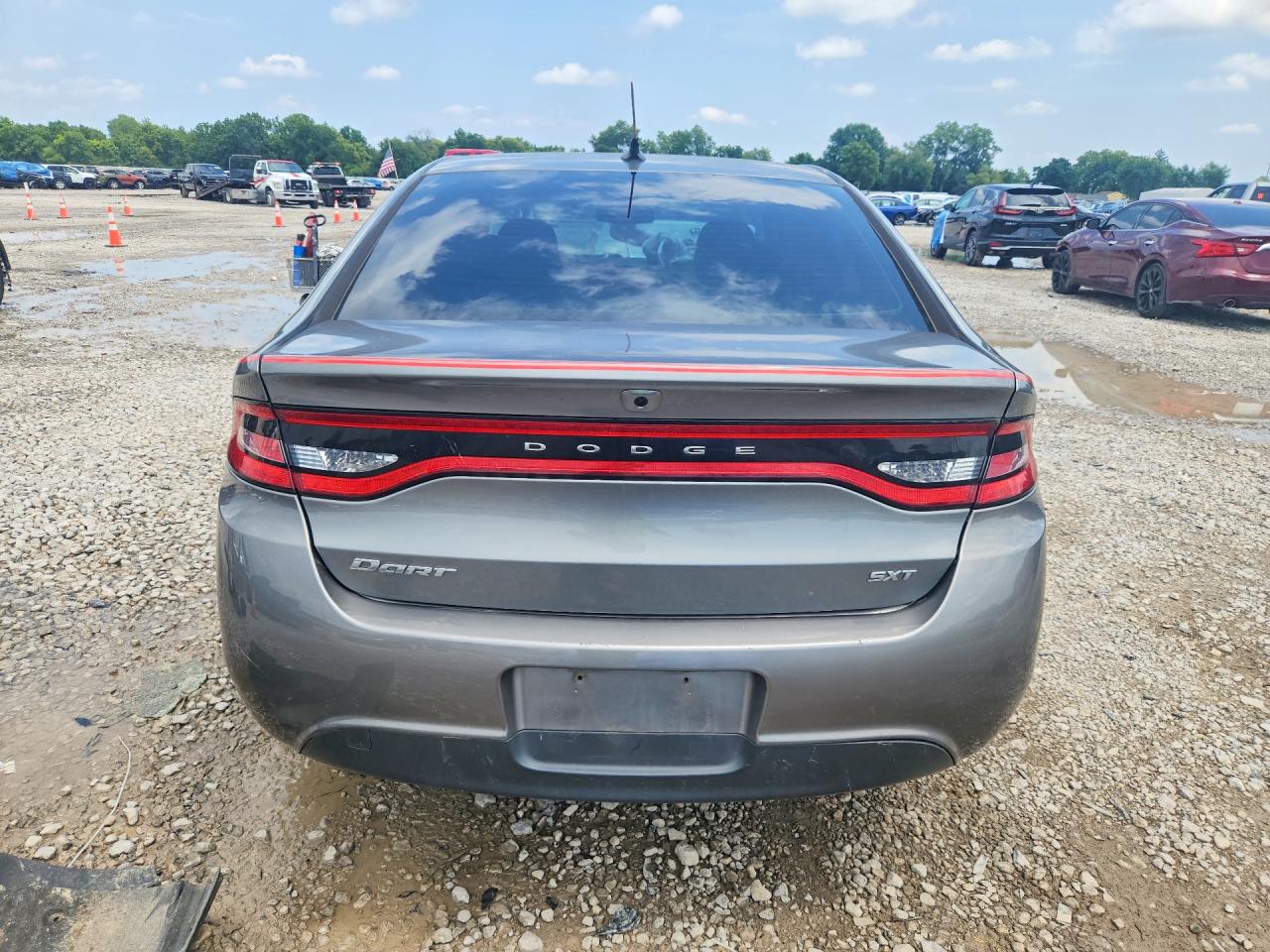 2013 Dodge Dart Sxt Gray vin: 1C3CDFBA9DD261110