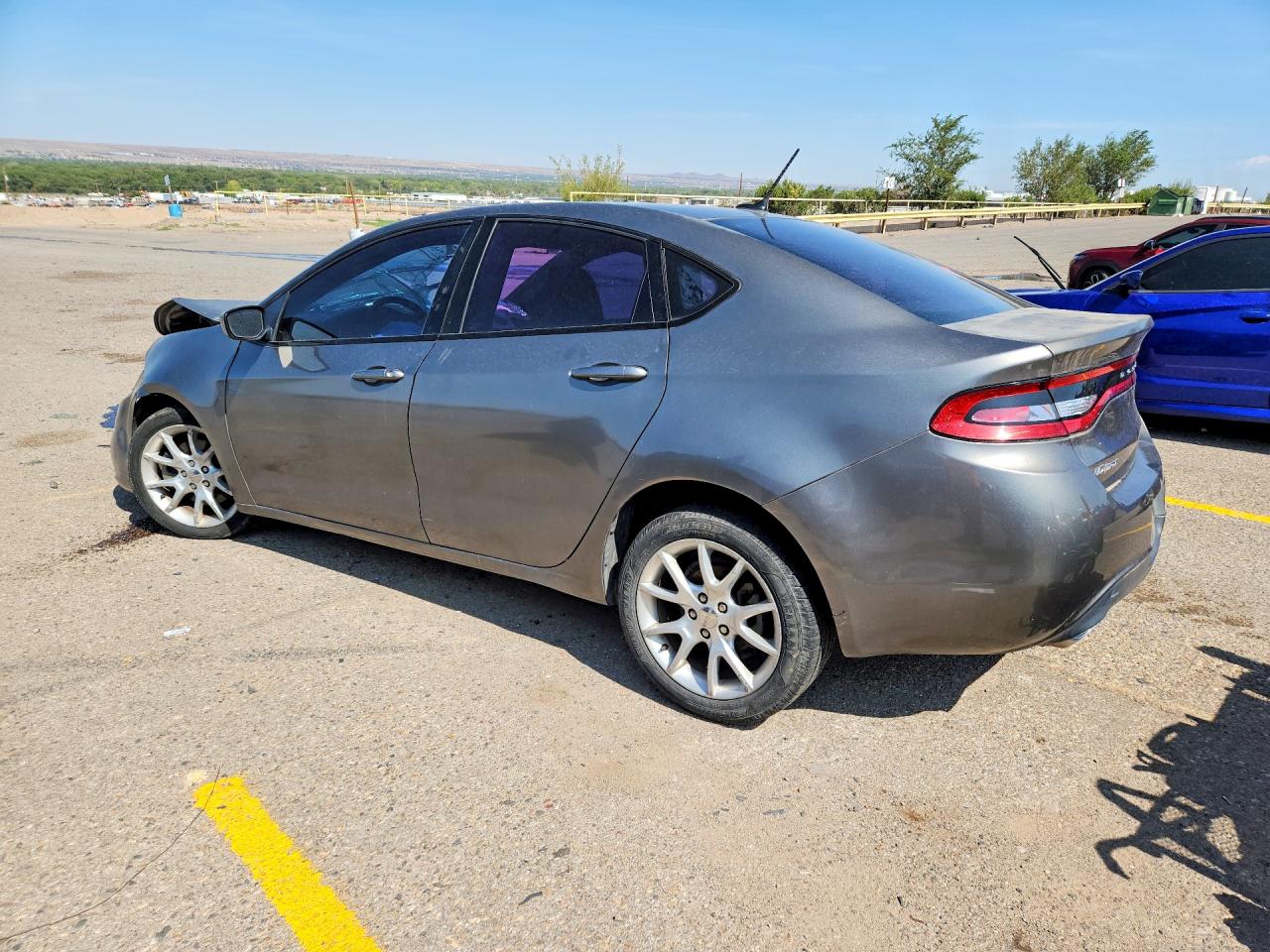 2013 Dodge Dart Sxt Gray vin: 1C3CDFBA9DD269238