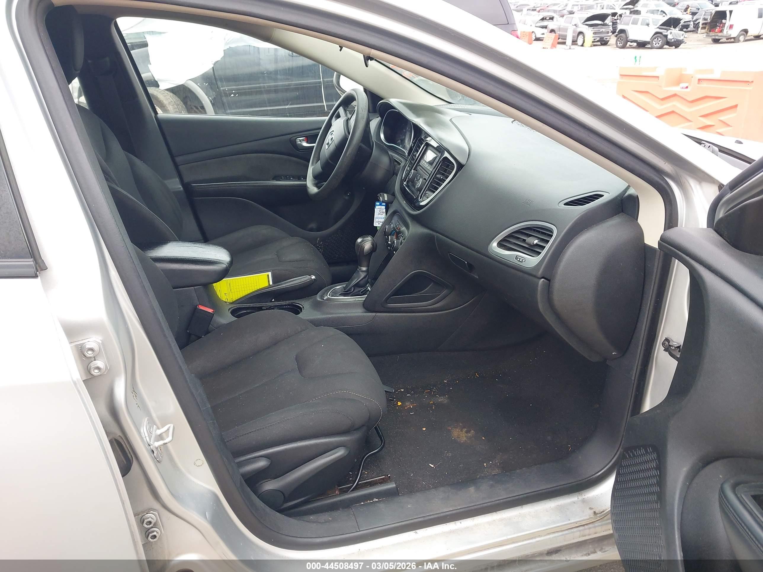 2013 Dodge Dart Sxt Silver vin: 1C3CDFBA9DD318180