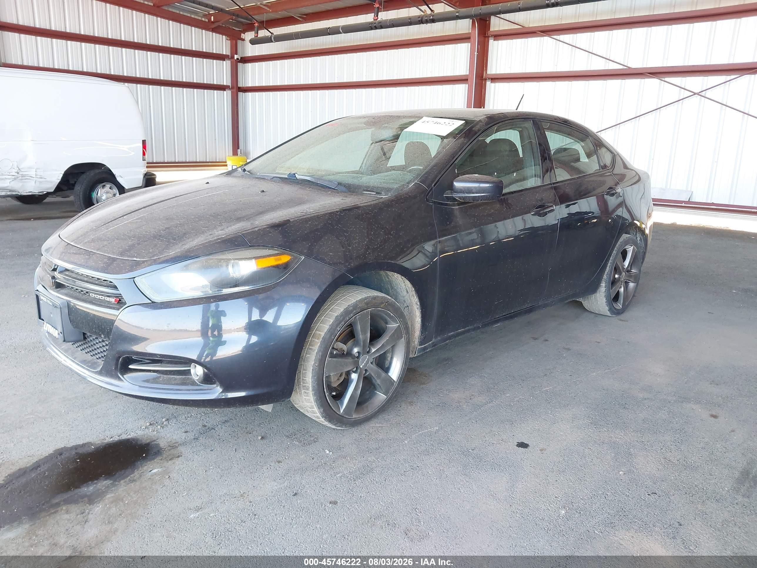 2013 Dodge Dart Sxt Серый vin: 1C3CDFBA9DD319409