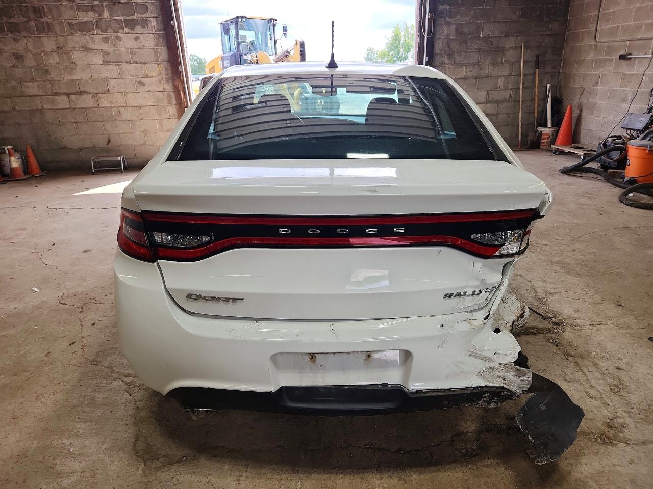2013 Dodge Dart Sxt White vin: 1C3CDFBA9DD322360