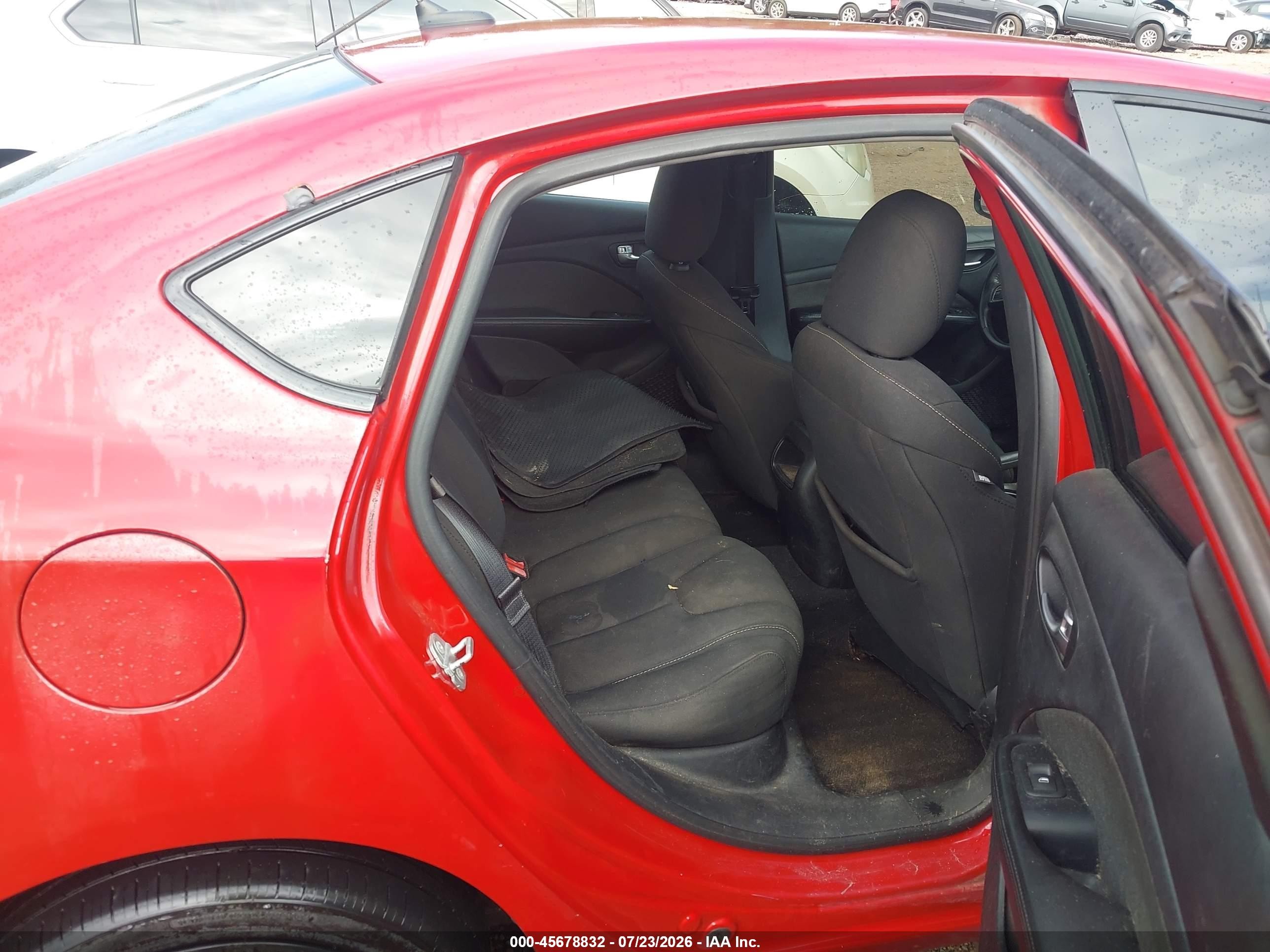 2013 Dodge Dart Sxt Red vin: 1C3CDFBA9DD329938
