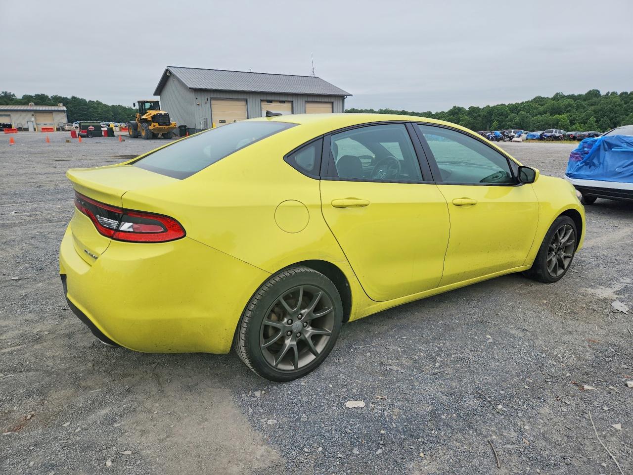 2013 Dodge Dart Sxt Yellow vin: 1C3CDFBAXDD147276