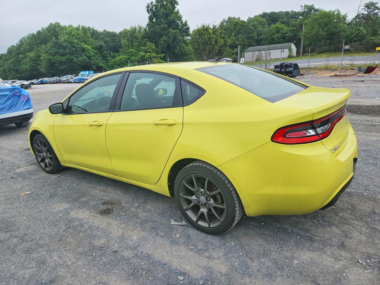 2013 Dodge Dart Sxt Yellow vin: 1C3CDFBAXDD147276