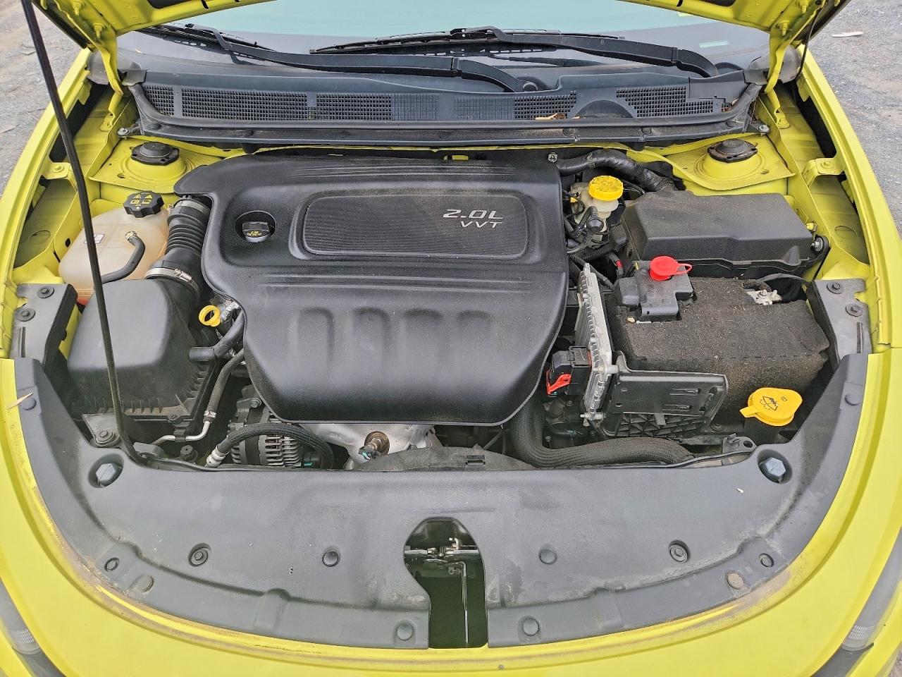 2013 Dodge Dart Sxt Yellow vin: 1C3CDFBAXDD147276
