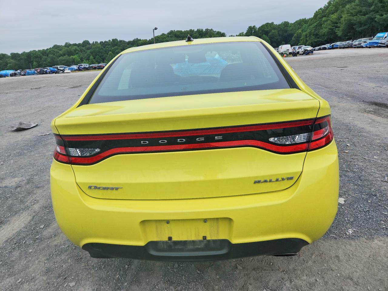 2013 Dodge Dart Sxt Yellow vin: 1C3CDFBAXDD147276