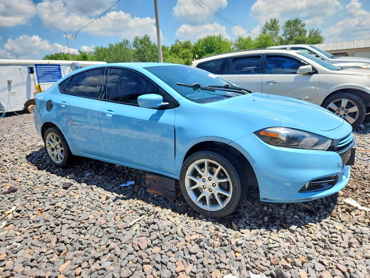 2013 Dodge Dart Sxt Blue vin: 1C3CDFBAXDD202180