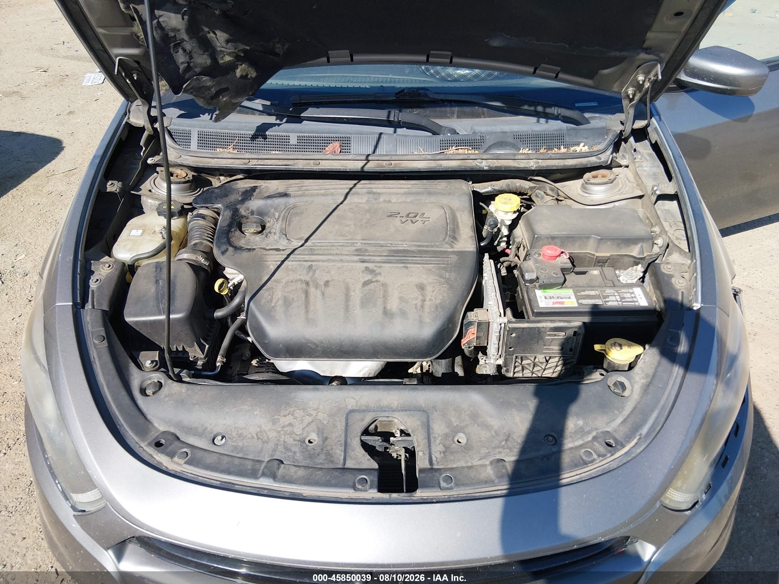 2013 Dodge Dart Sxt Gray vin: 1C3CDFBAXDD288106