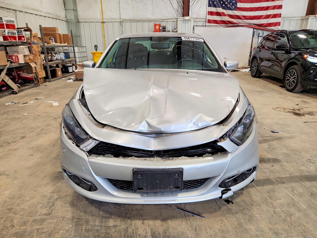 2013 Dodge Dart Sxt Silver vin: 1C3CDFBAXDD288607