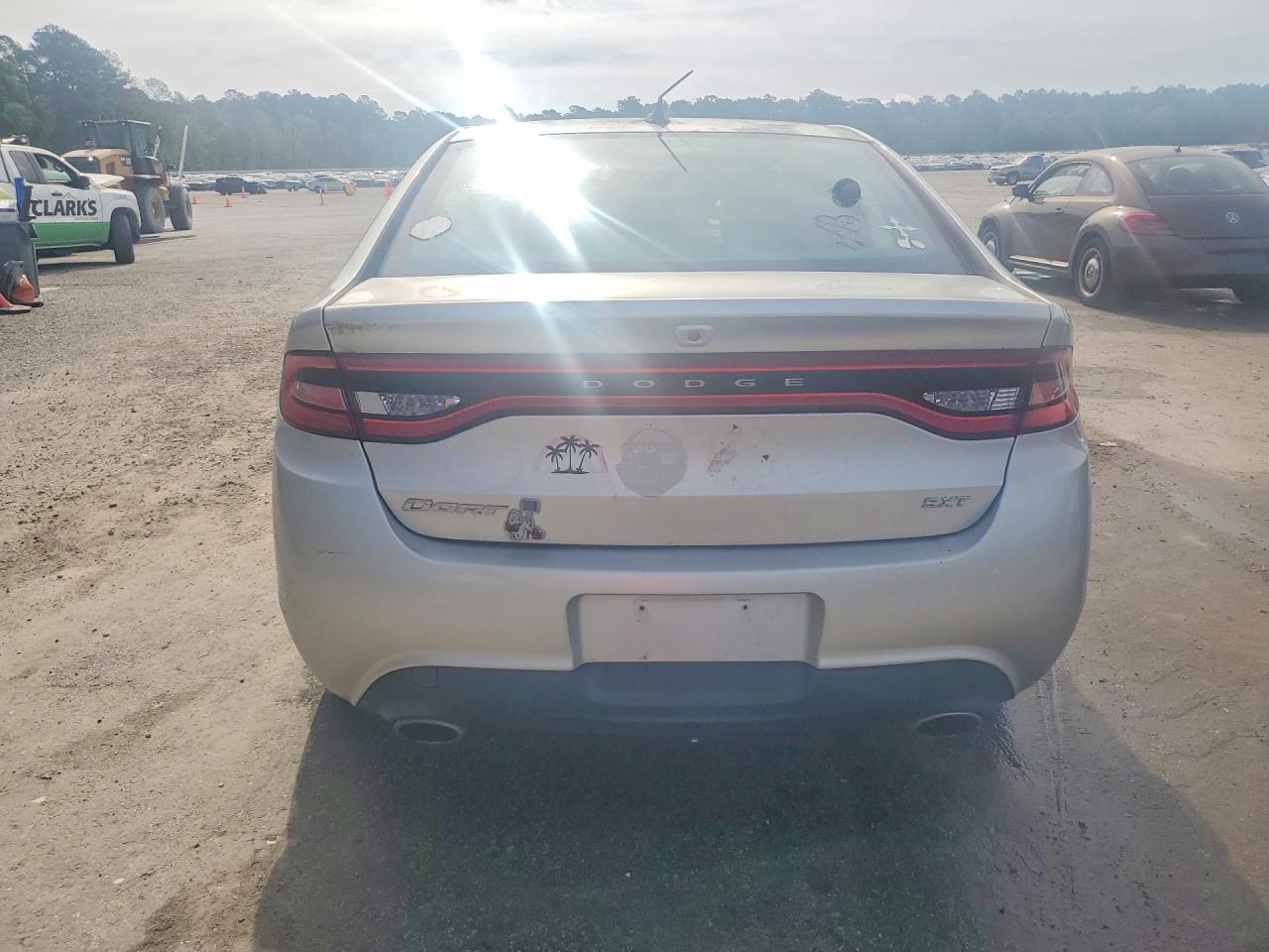 2013 Dodge Dart Sxt Silver vin: 1C3CDFBAXDD303221