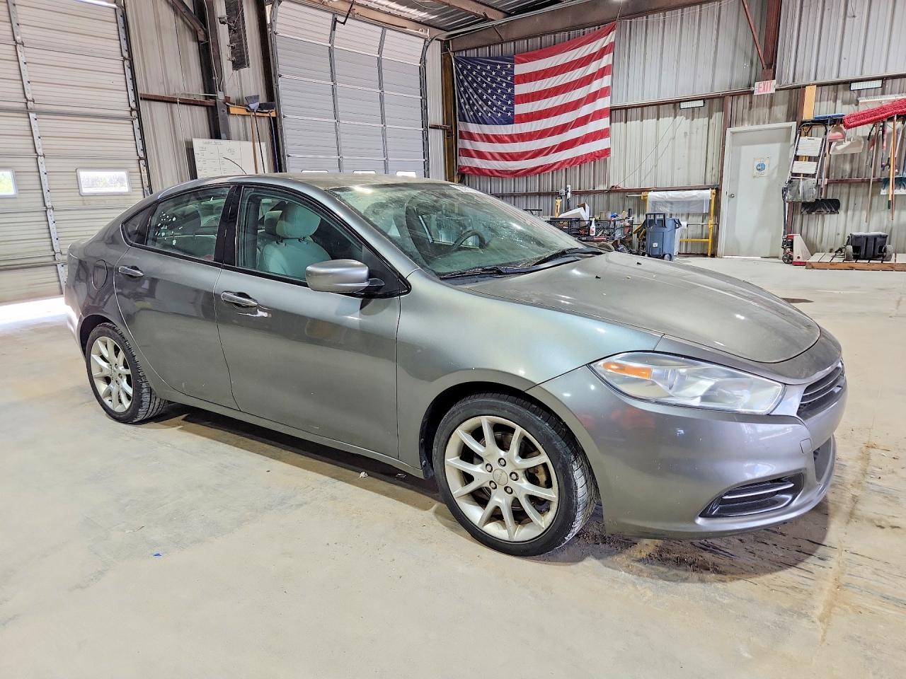 2013 Dodge Dart Sxt Gray vin: 1C3CDFBAXDD318303