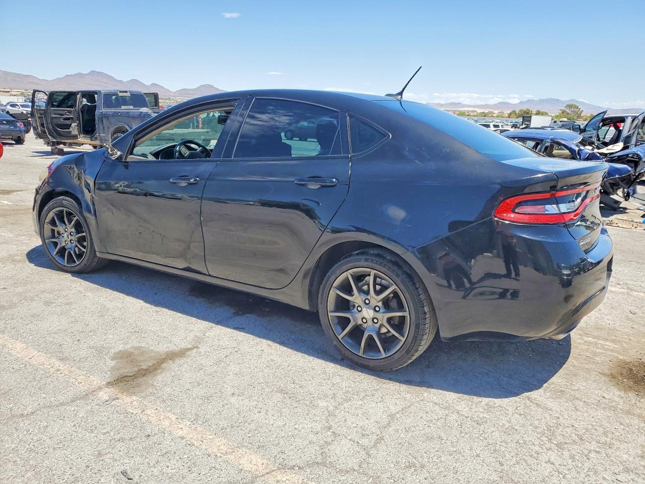 2013 Dodge Dart Sxt Black vin: 1C3CDFBAXDD326093