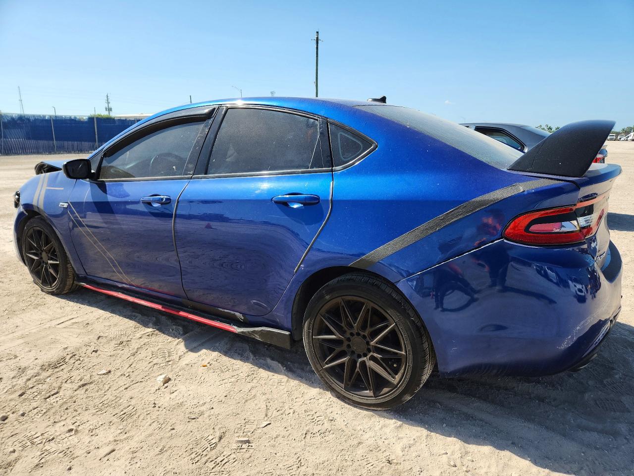 2013 Dodge Dart Sxt Blue vin: 1C3CDFBAXDD332833