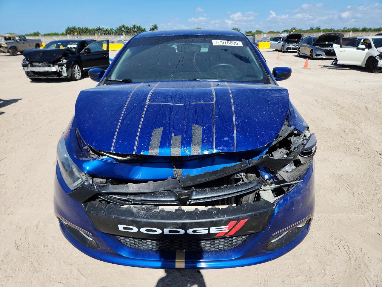 2013 Dodge Dart Sxt Blue vin: 1C3CDFBAXDD332833