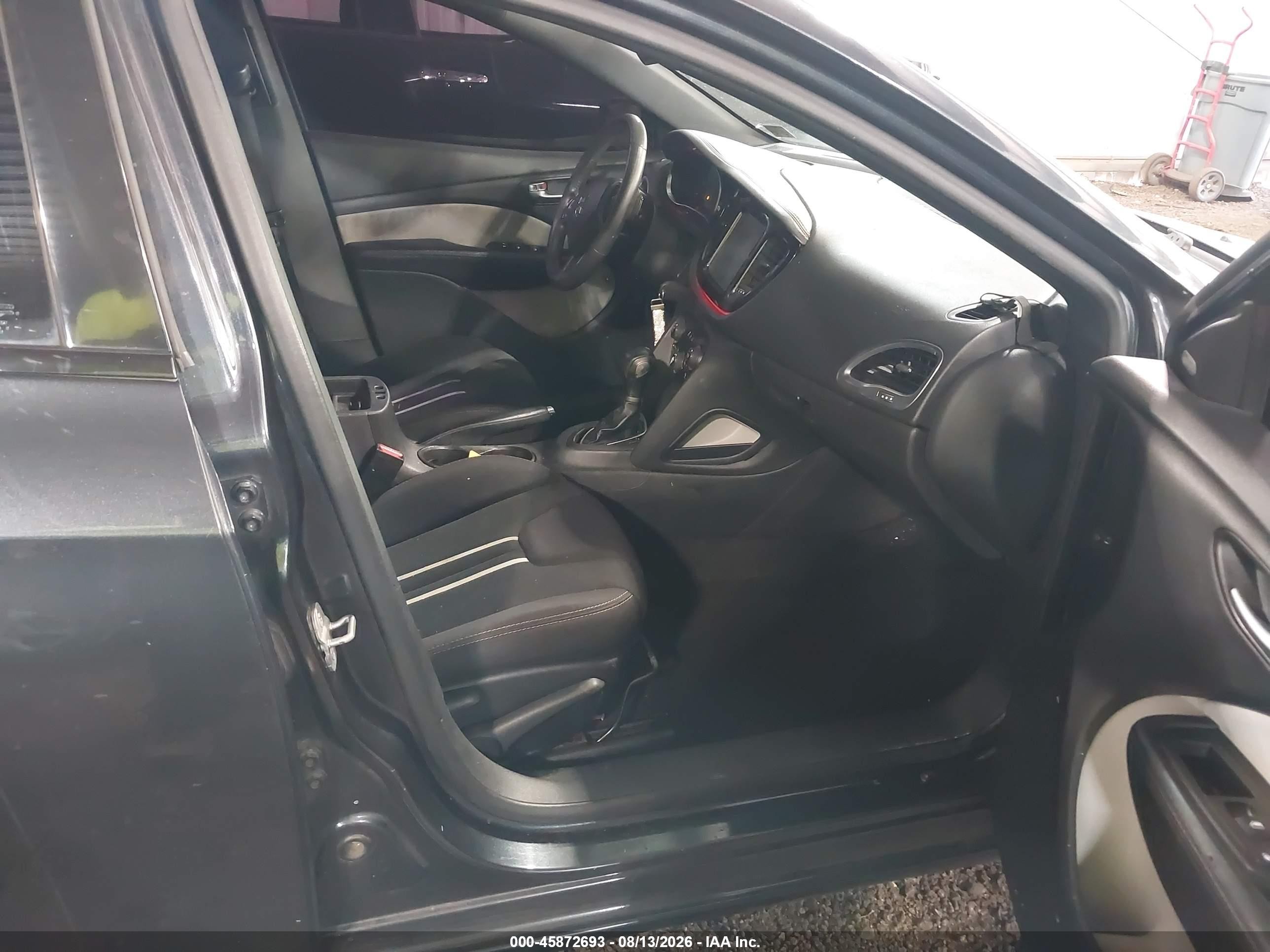 2014 Dodge Dart Sxt Синий vin: 1C3CDFBB0ED721409