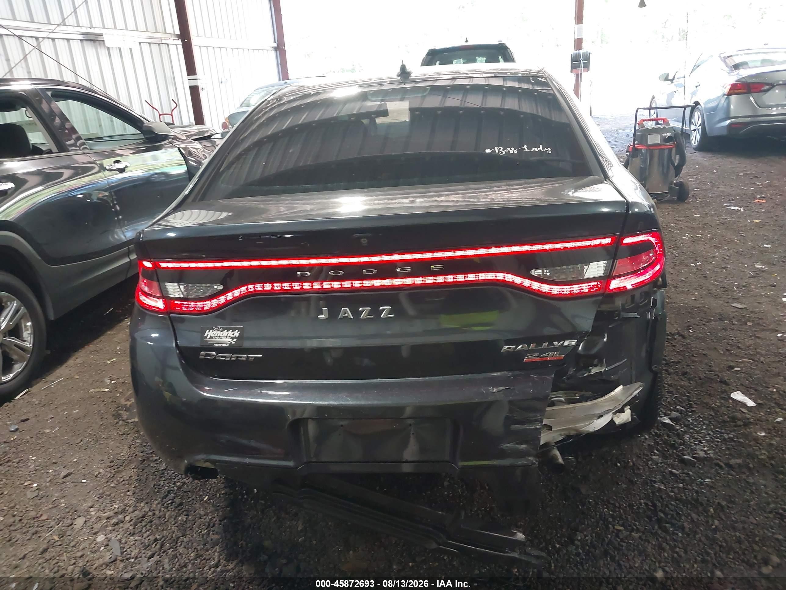2014 Dodge Dart Sxt Синий vin: 1C3CDFBB0ED721409