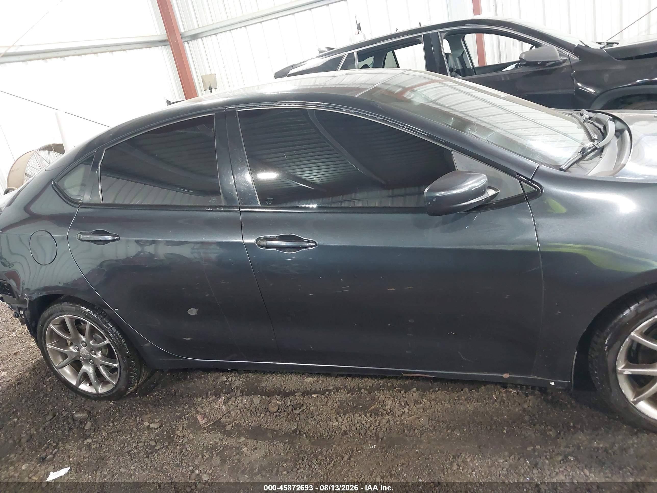 2014 Dodge Dart Sxt Синий vin: 1C3CDFBB0ED721409