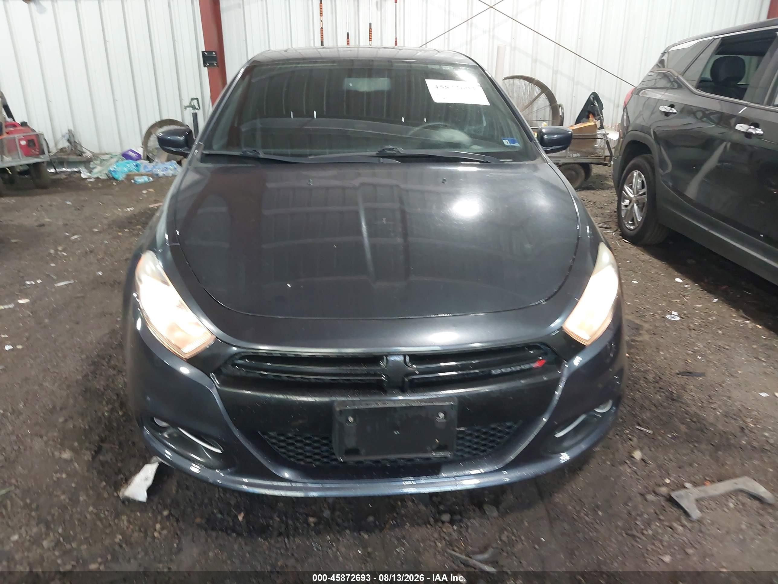2014 Dodge Dart Sxt Синий vin: 1C3CDFBB0ED721409