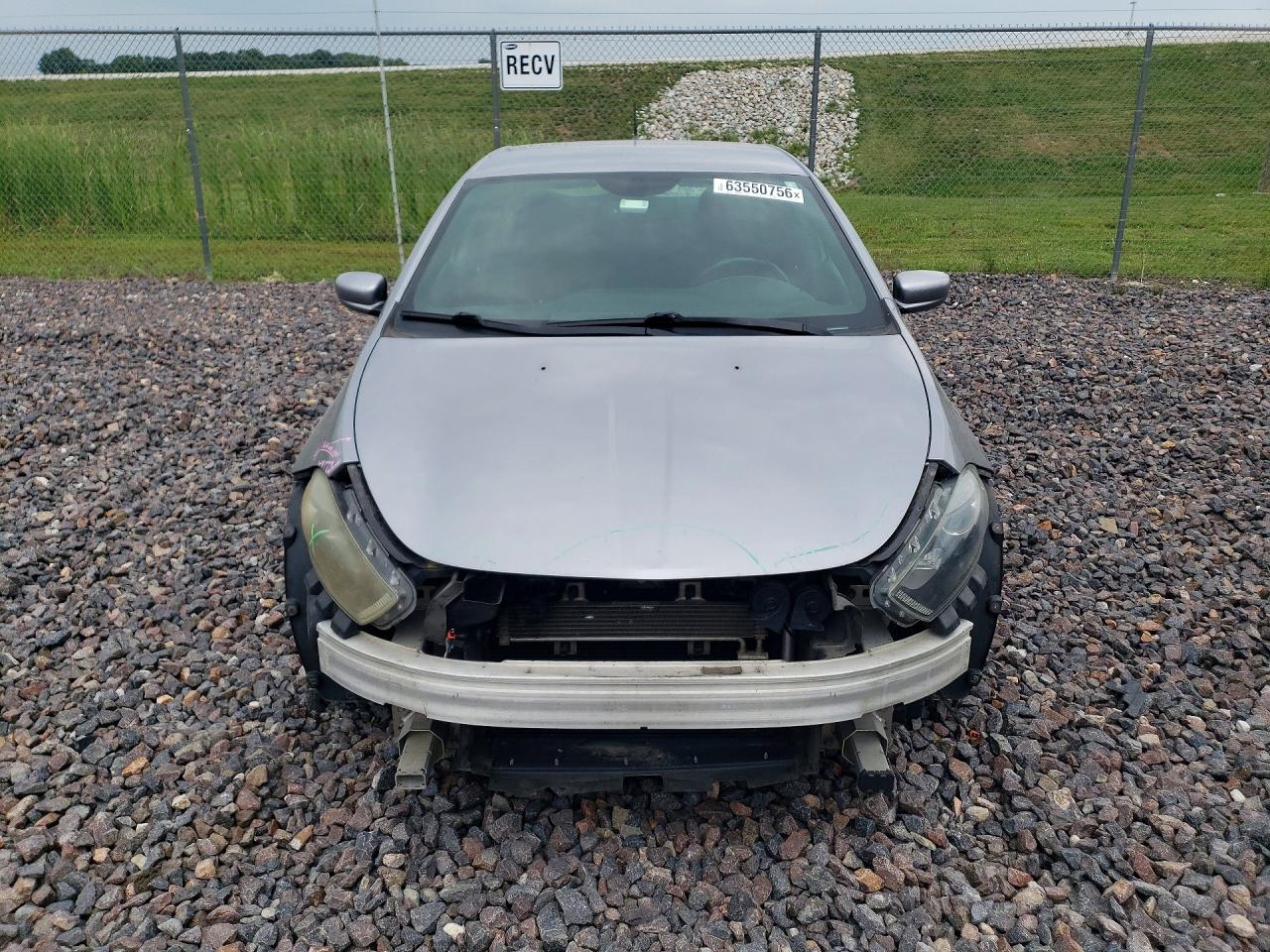 2014 Dodge Dart Sxt Gray vin: 1C3CDFBB0ED725282