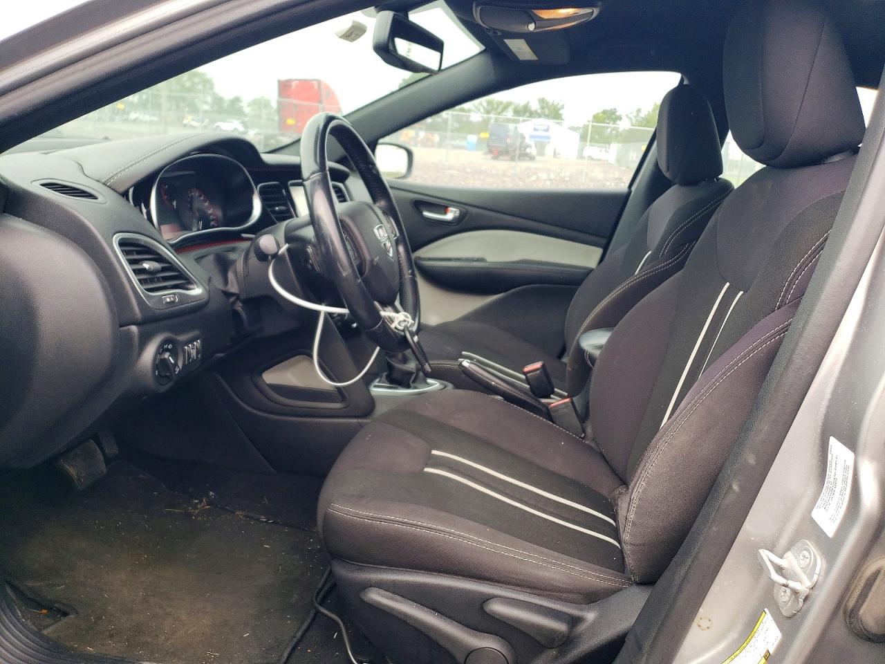 2014 Dodge Dart Sxt Gray vin: 1C3CDFBB0ED725282