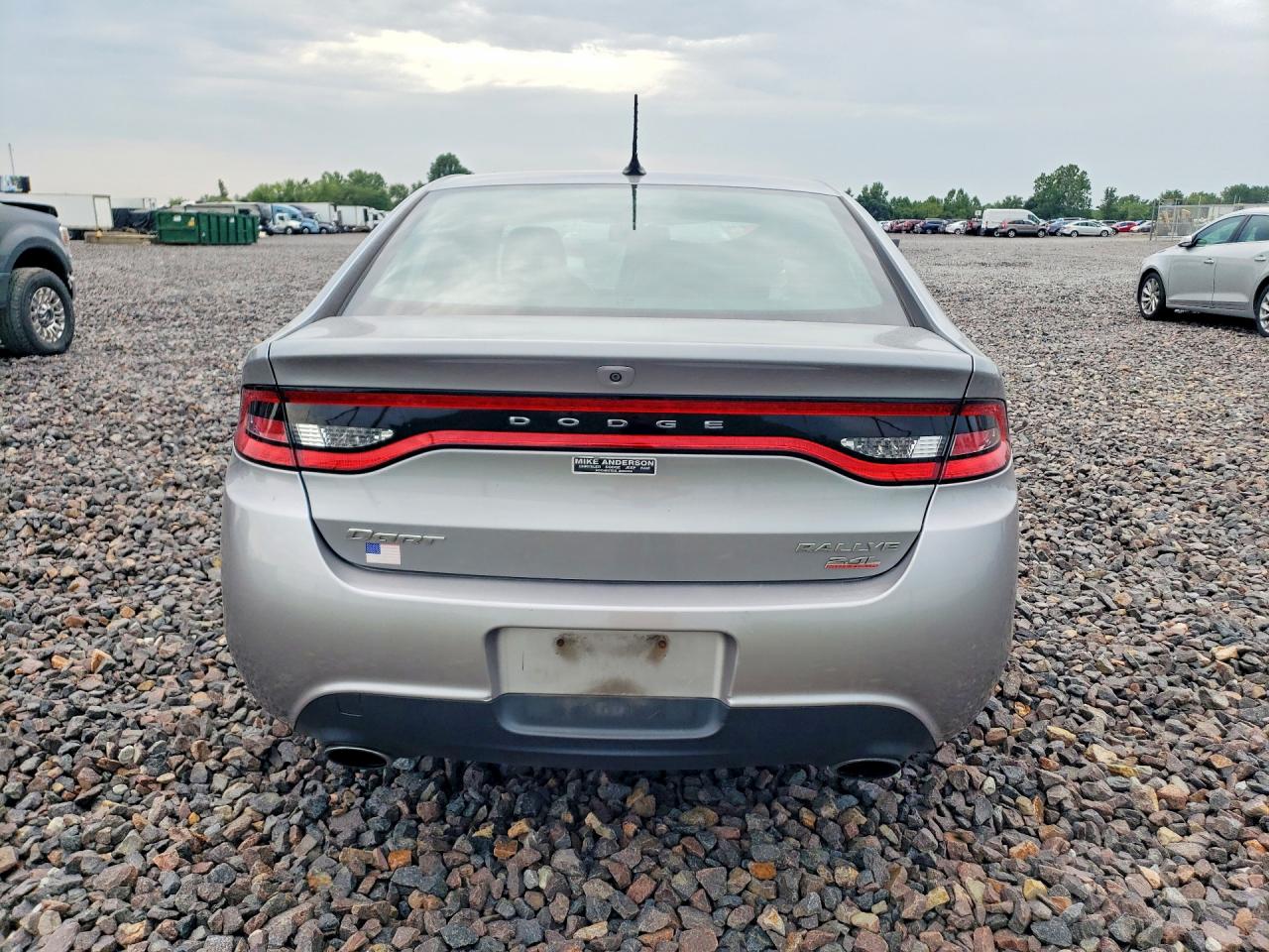 2014 Dodge Dart Sxt Gray vin: 1C3CDFBB0ED725282